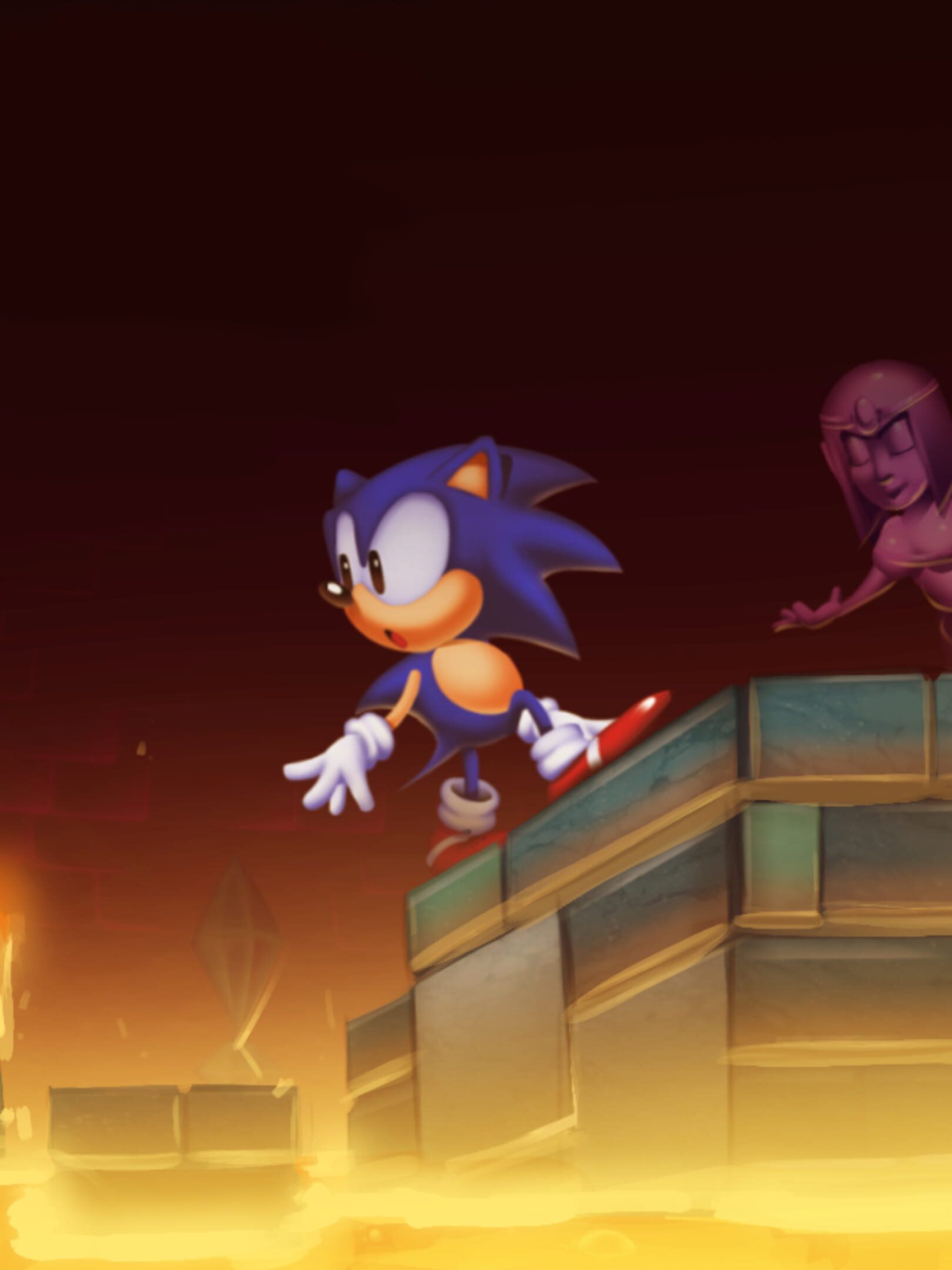 Sonic 1 Strange Dream World cover
