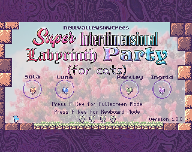 Super Interdimensional Labyrinth Party (For Cats) cover