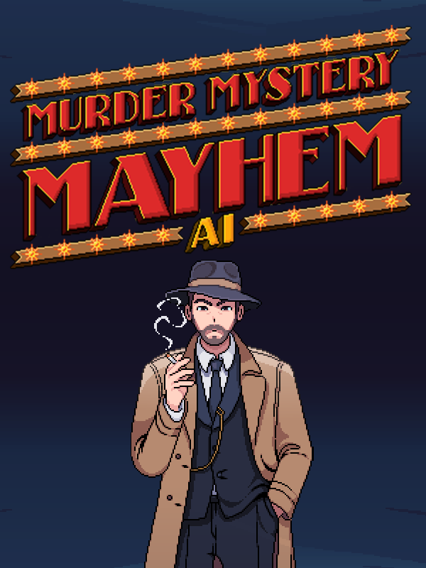 Murder Mystery Mayhem AI cover