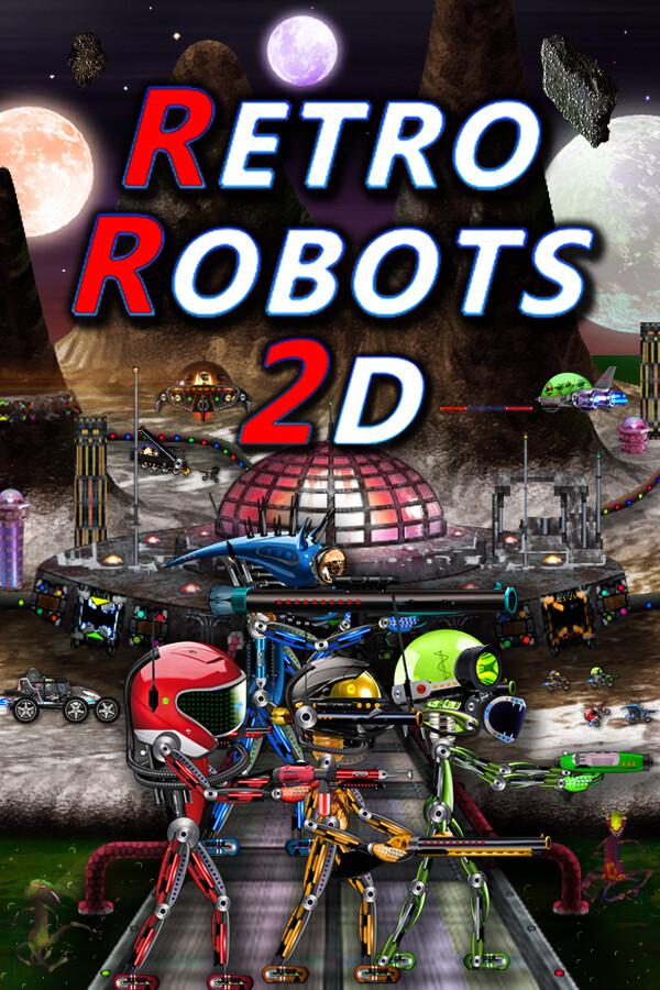 Retro Robots 2D cover