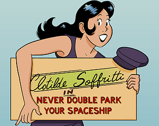 Clotilde Soffritti in Never Double Park your Spaceship wallpaper