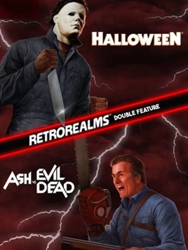 RetroRealms Double Feature: Halloween + Ash vs. Evil Dead cover