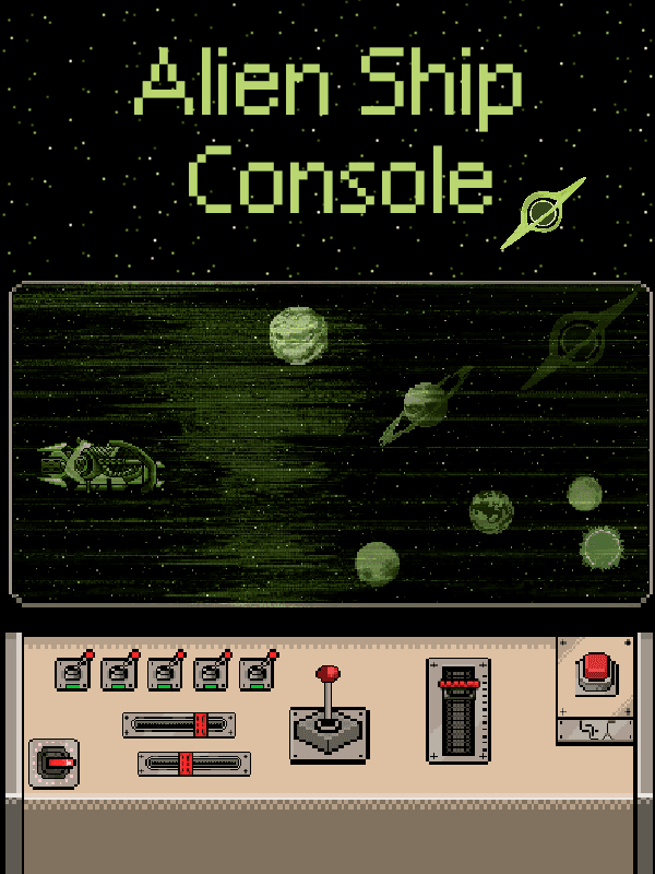 Alien Ship Console wallpaper