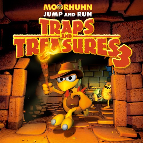 Moorhuhn Jump and Run: Traps and Treasures 3 cover
