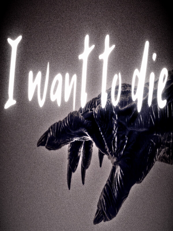 I want to die cover