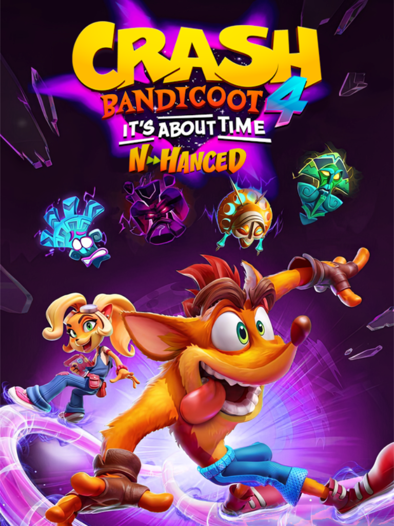 Crash Bandicoot 4: N. Hanced cover