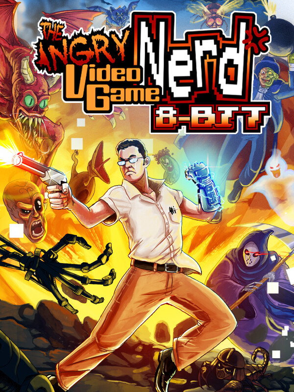 Angry Video Game Nerd 8-bit cover