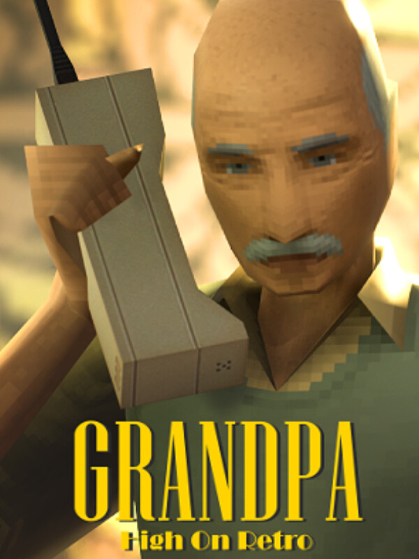Grandpa High on Retro cover
