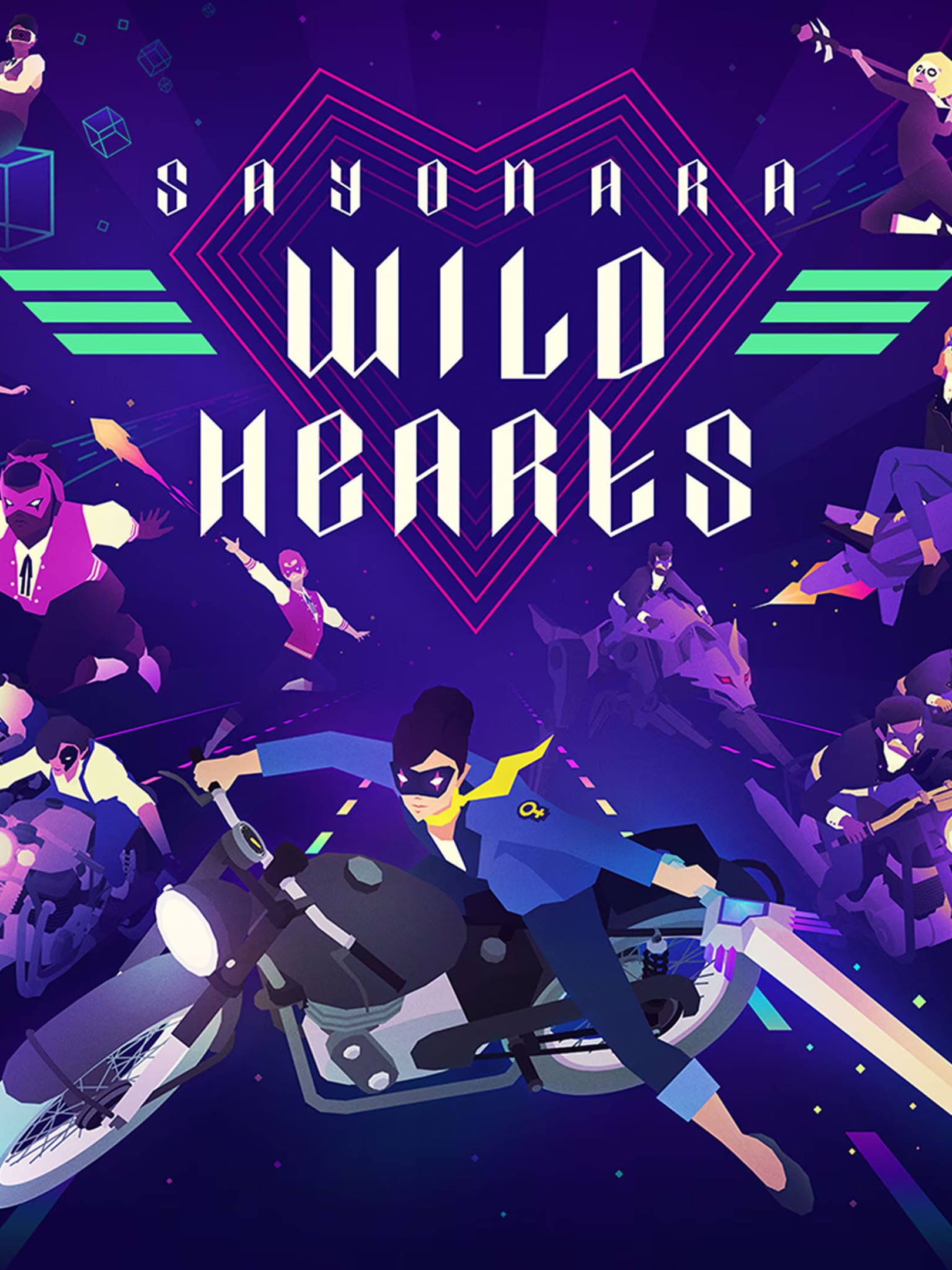 Sayonara Wild Hearts cover