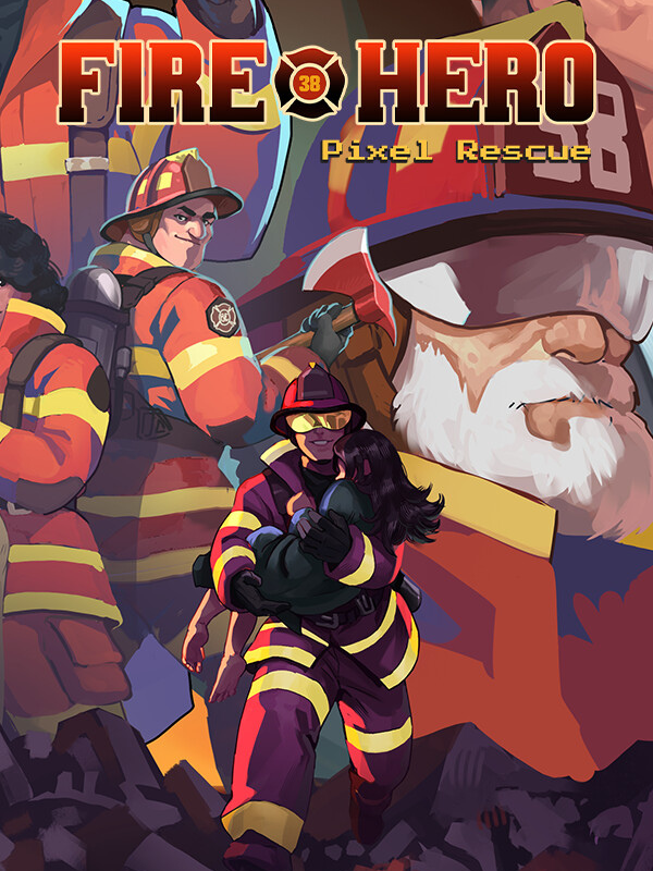 Fire Hero: Pixel Rescue cover