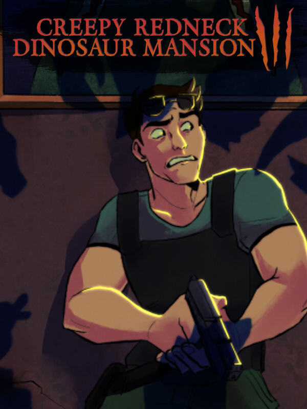 Creepy Redneck Dinosaur Mansion 3 cover