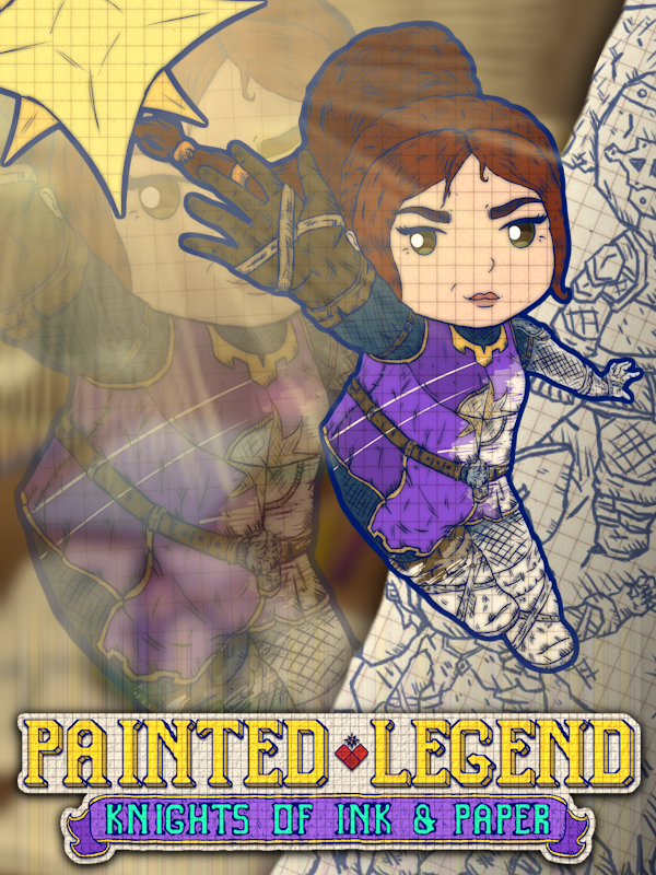 Painted Legend: Knights of Ink & Paper cover