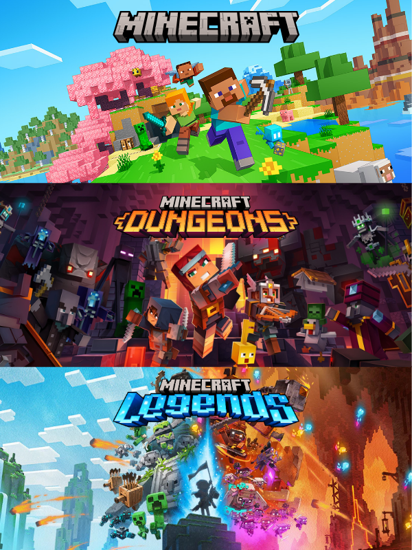 Minecraft Triple Bundle cover