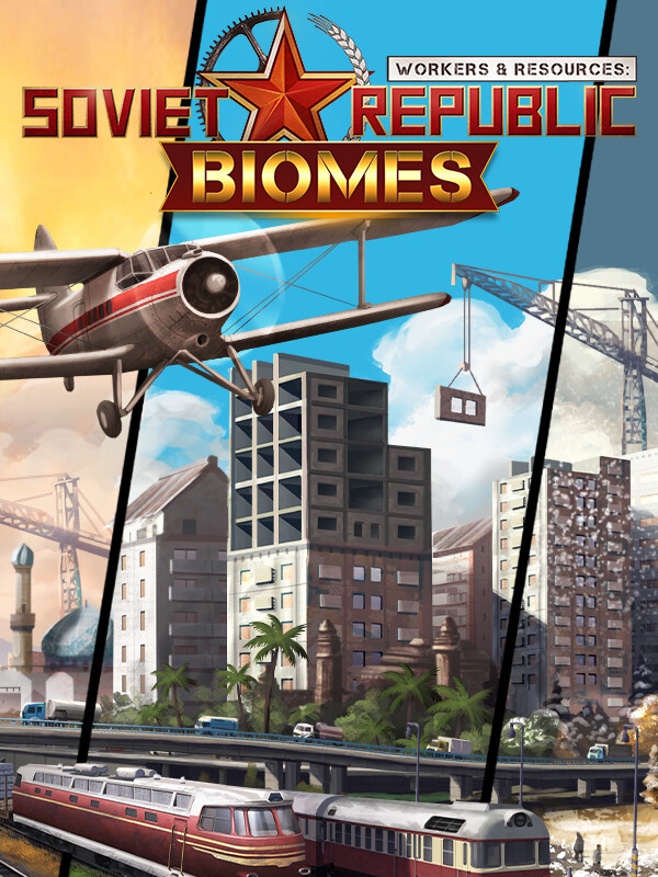 Workers & Resources: Soviet Republic - Biomes cover