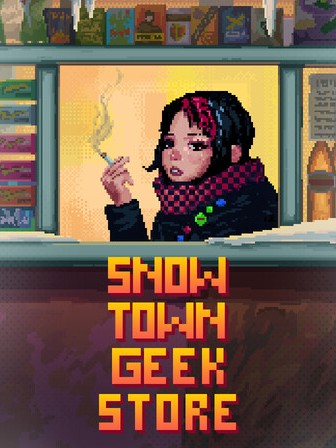 Snow Town Geek Store wallpaper
