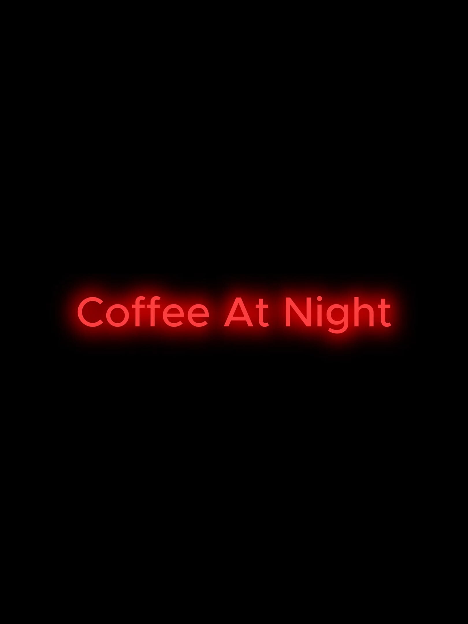 Coffee At Night cover