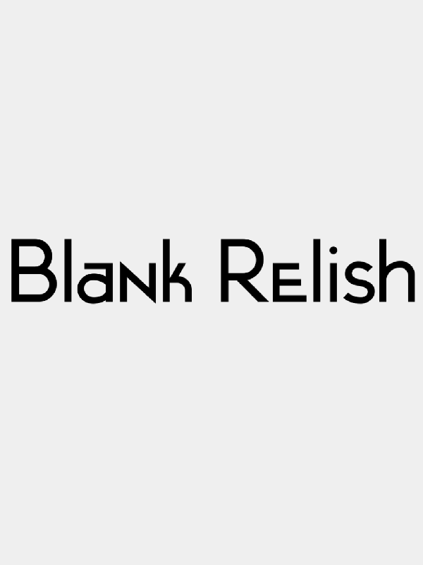 Blank Relish cover