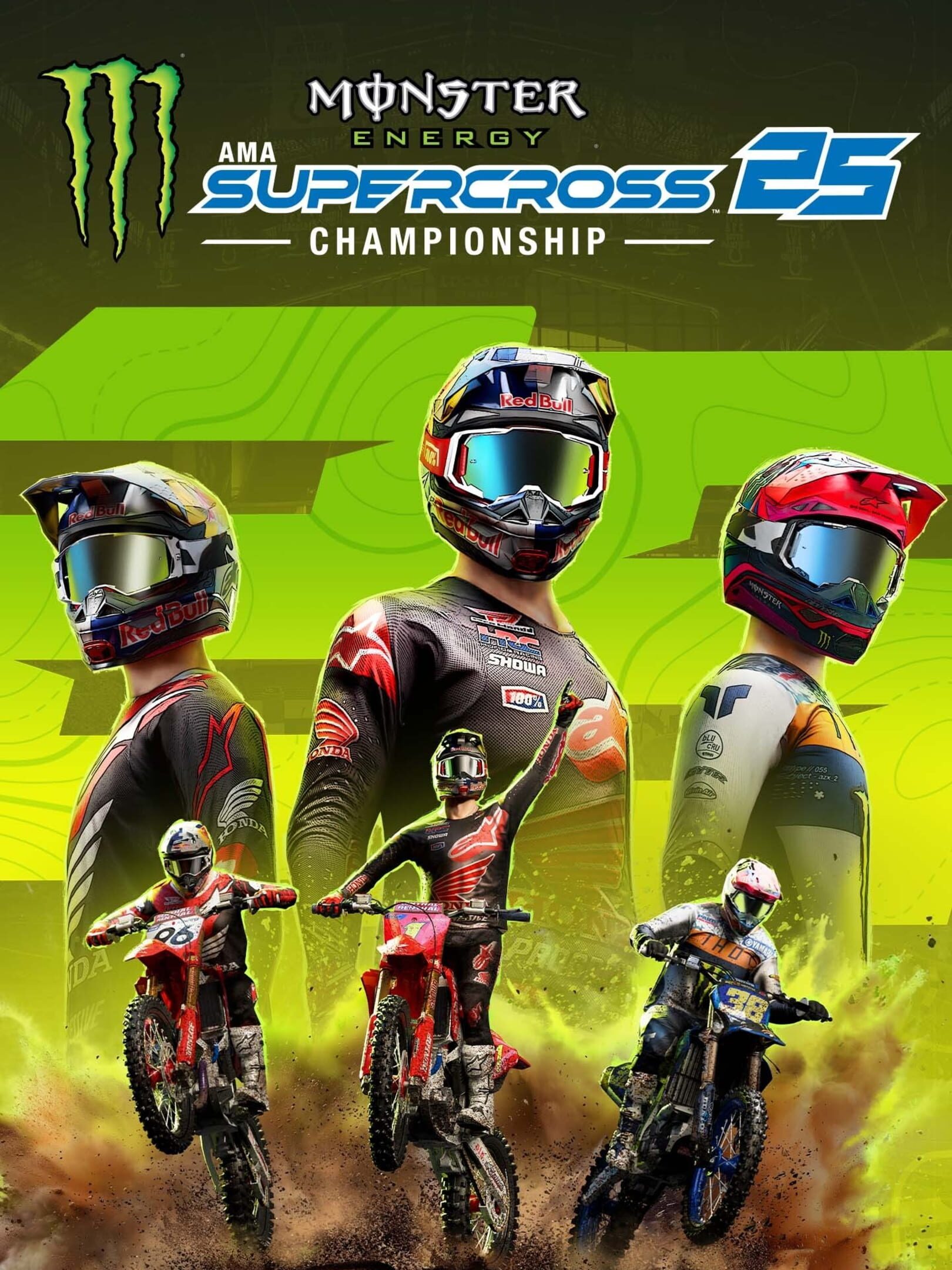 Monster Energy Supercross 25: The Official Video Game cover