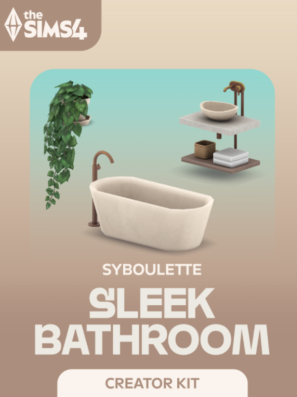 The Sims: 4 Sleek Bathroom Kit cover