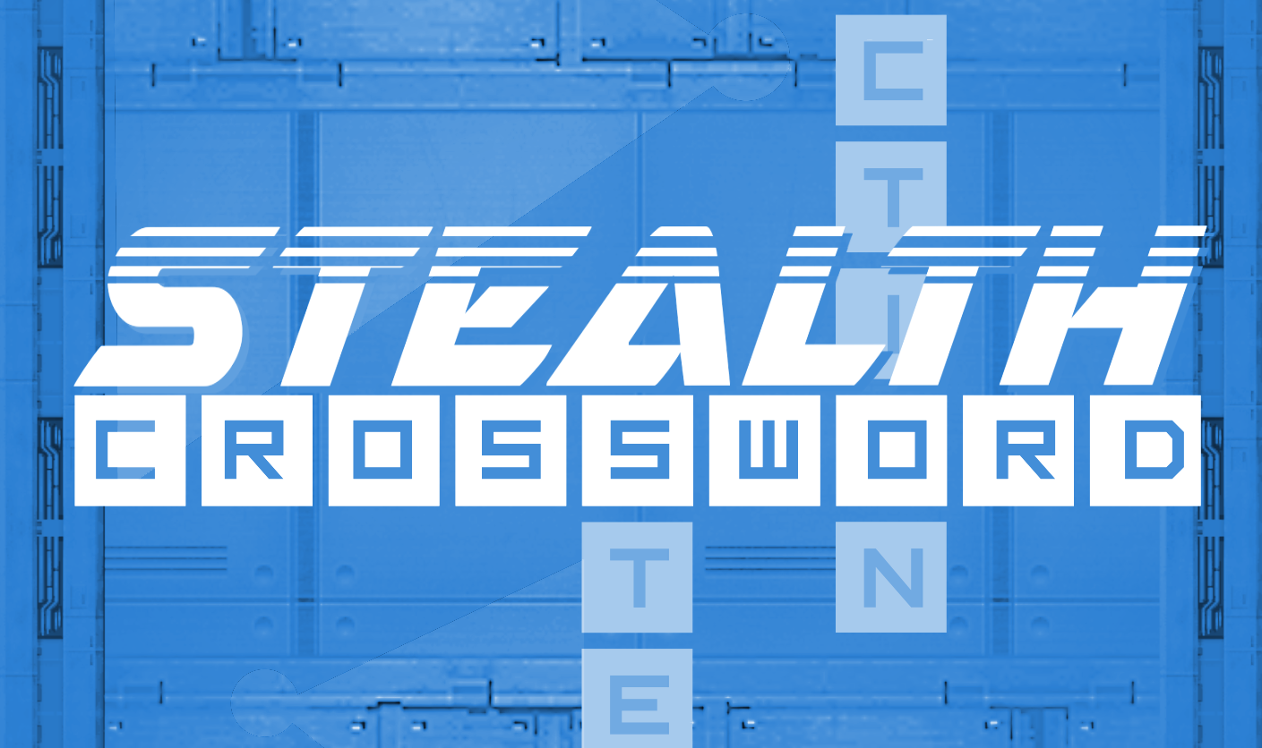 Stealth Crossword cover