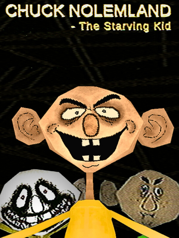 Chuck Nolemland: The Starving Kid cover