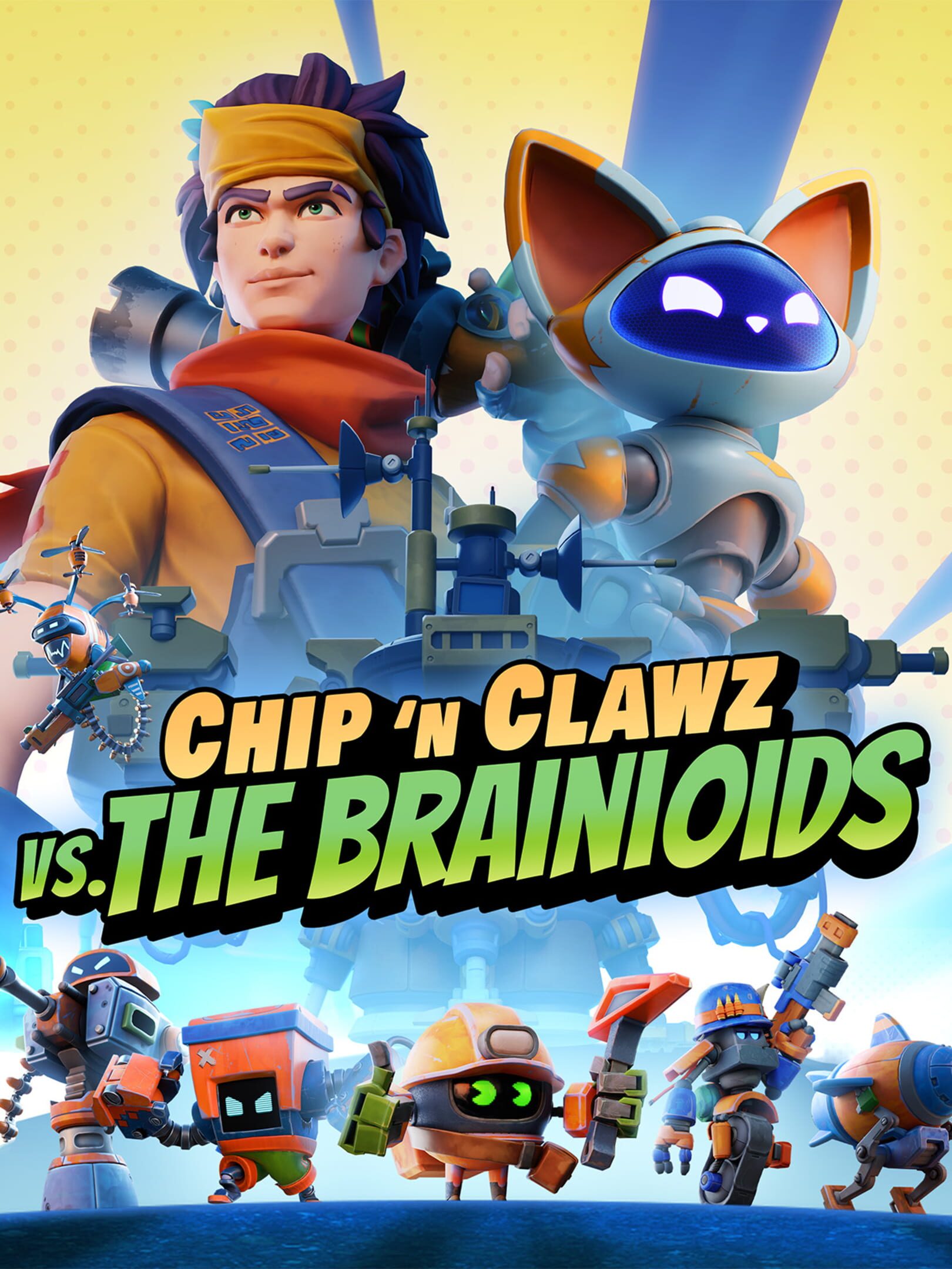 Chip ‘n Clawz vs. The Brainioids cover