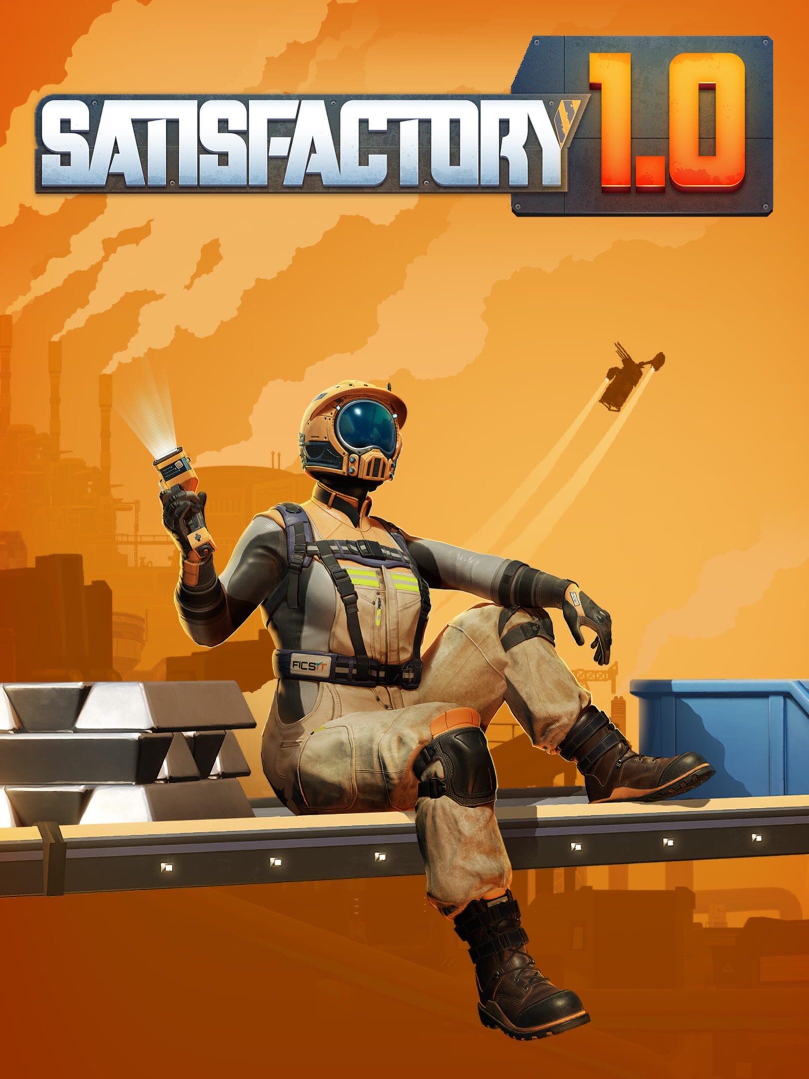 Satisfactory: 1.0 Update cover