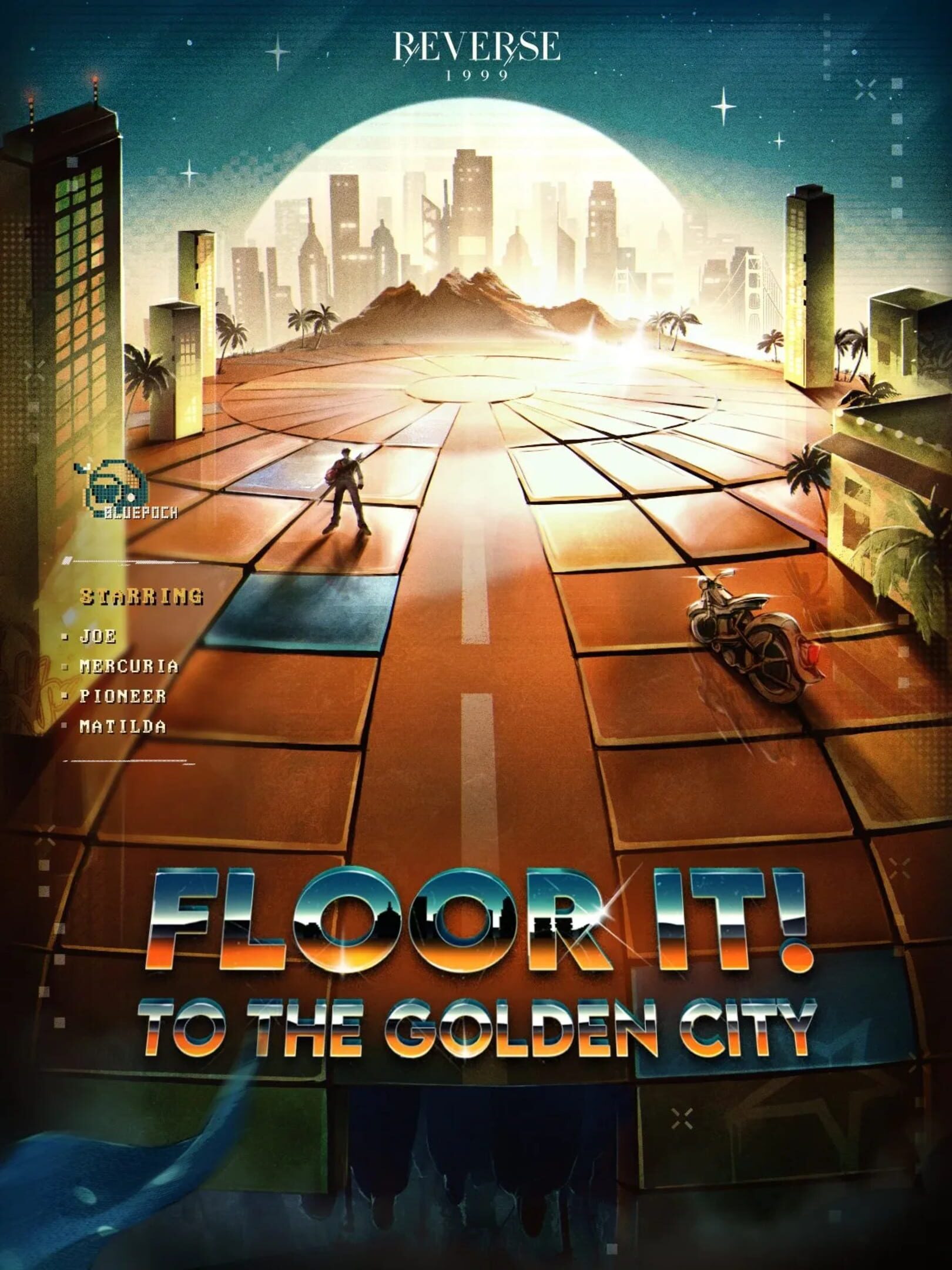 Reverse 1999: Floor it! To the Golden City cover