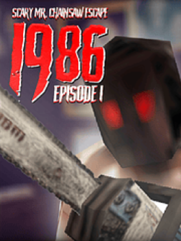 1986 Scary Mr. Chainsaw Escape cover