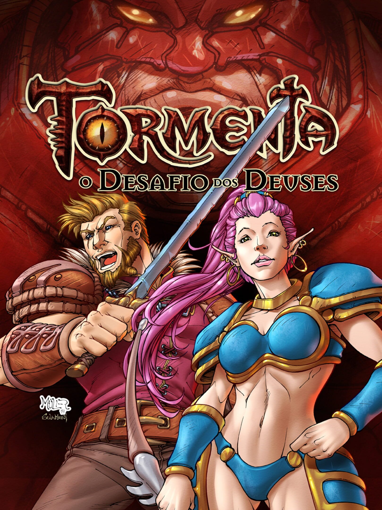 Tormenta: O Desafio dos Deuses cover