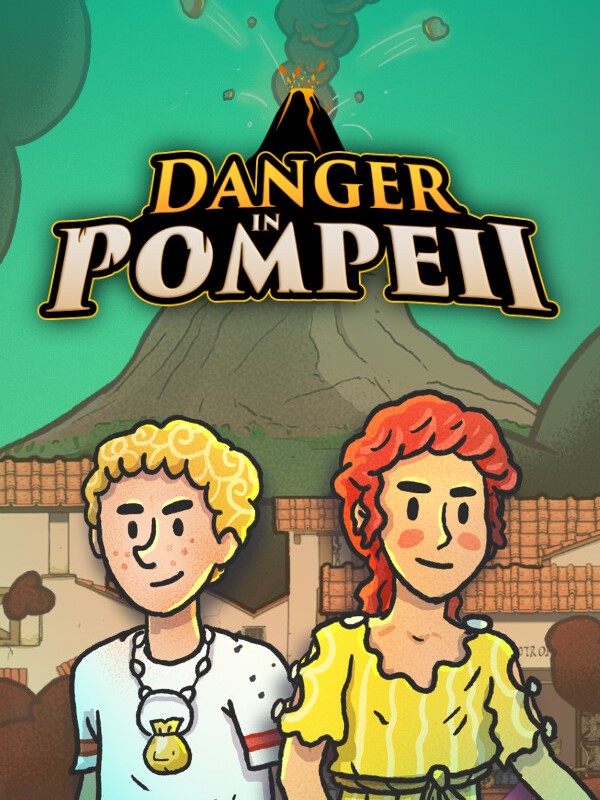 Danger in Pompeii cover