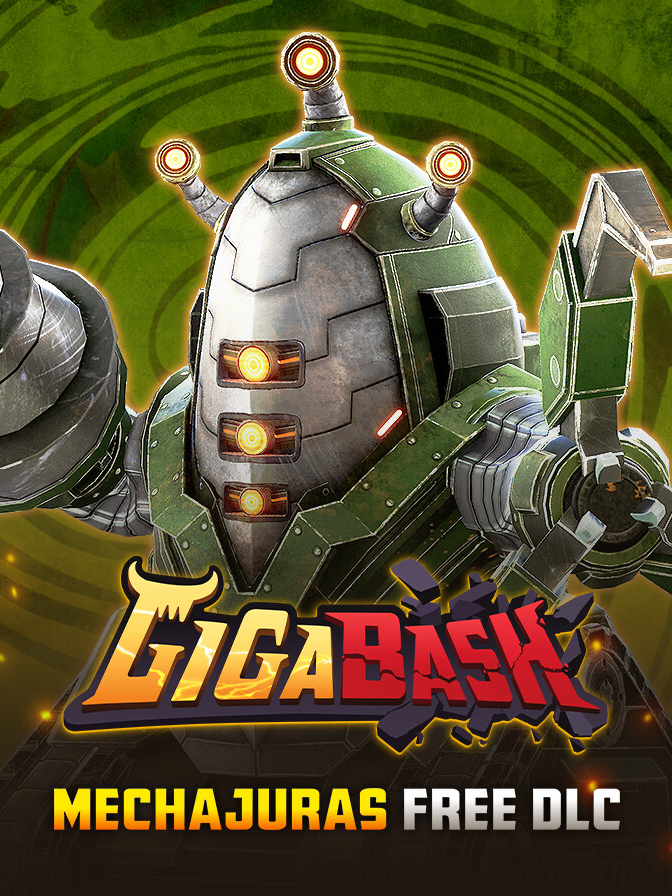 GigaBash: MechaJuras cover