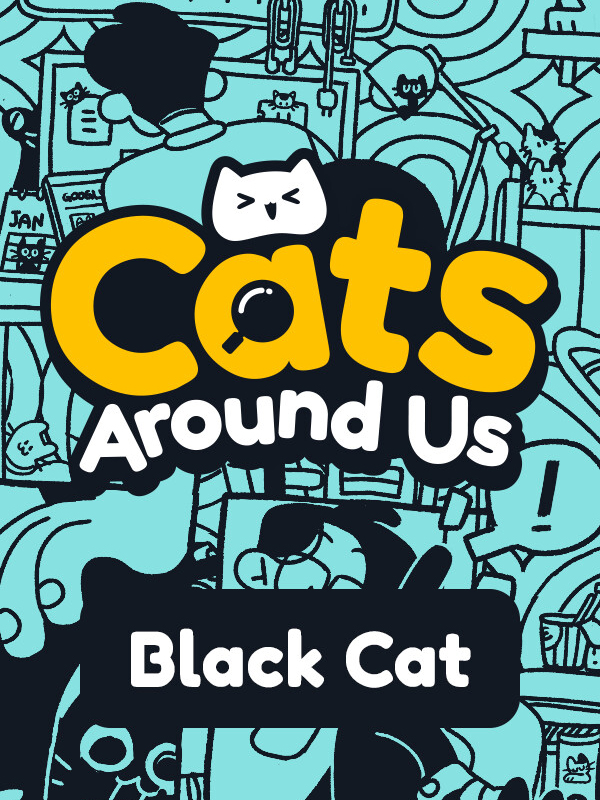 Cats Around Us: Black Cat cover