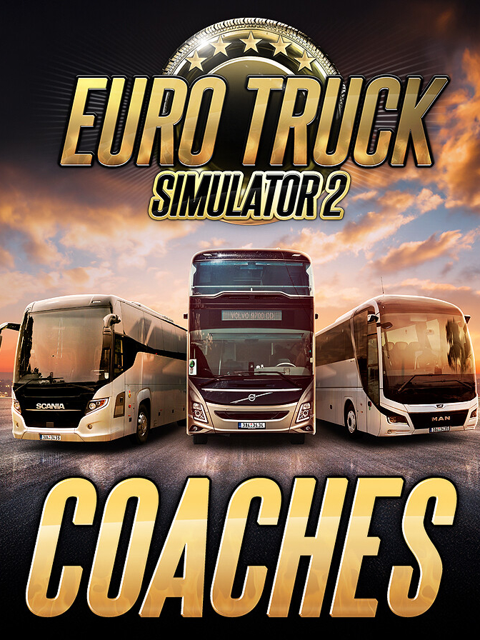 Euro Truck Simulator 2: Coaches cover