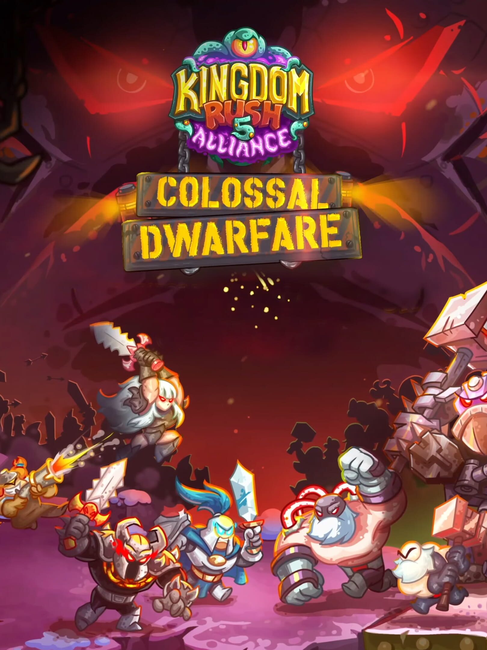 Kingdom Rush 5: Alliance - Colossal Dwarfare cover