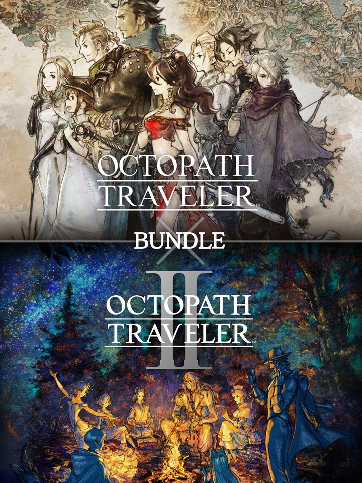 Octopath Traveler + Octopath Traveler II Bundle cover