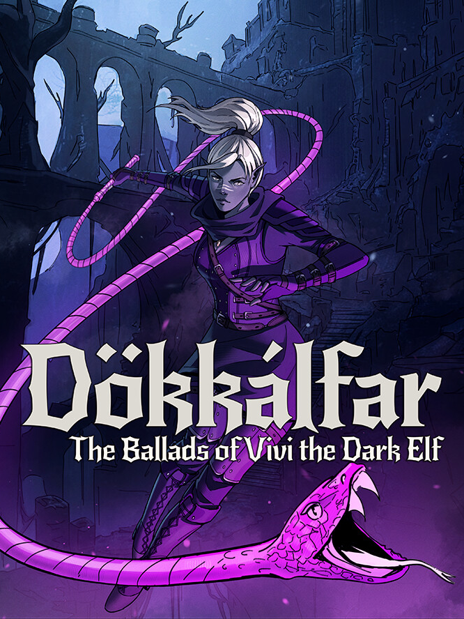 Dokkalfar: The Ballads of Vivi the Dark Elf cover