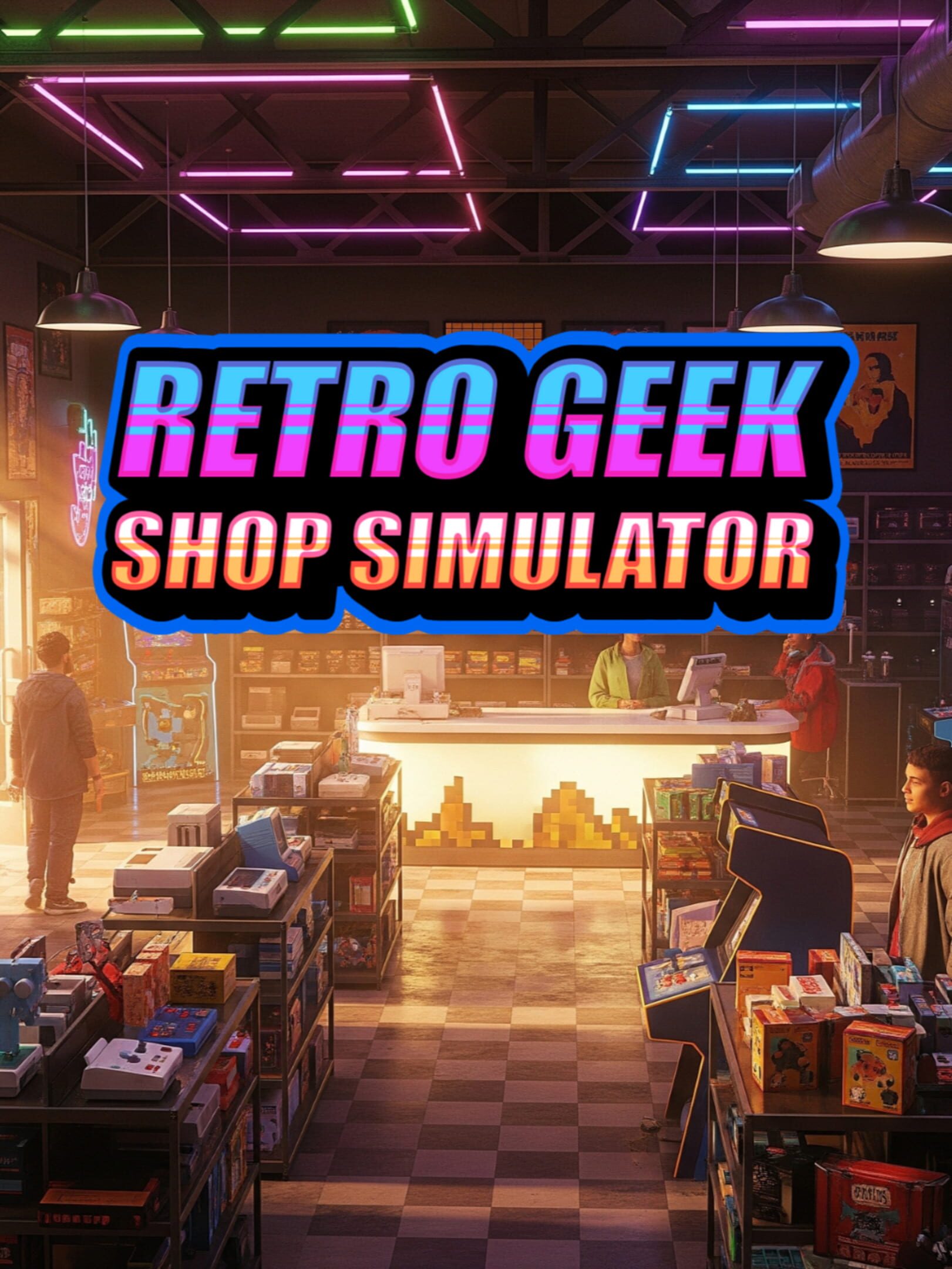 Retro Geek Shop Simulator cover
