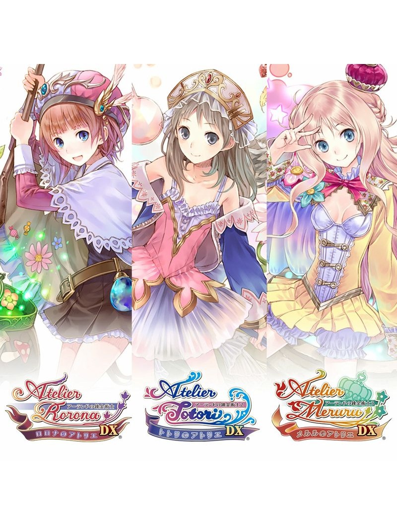 Atelier ~Alchemists of Arland 1-2-3~ DX cover