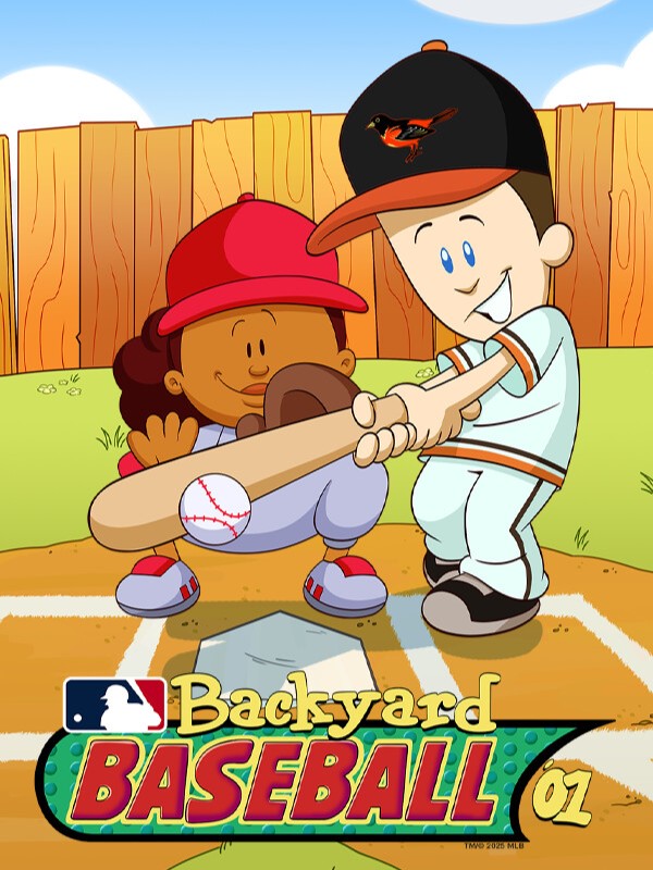 Backyard Baseball '01 cover