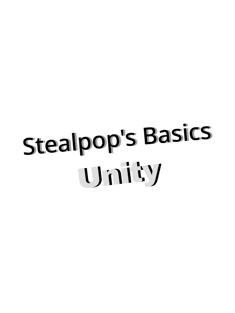 Stealpop's Basics Unity cover