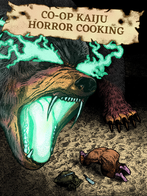 Co-op Kaiju Horror Cooking cover