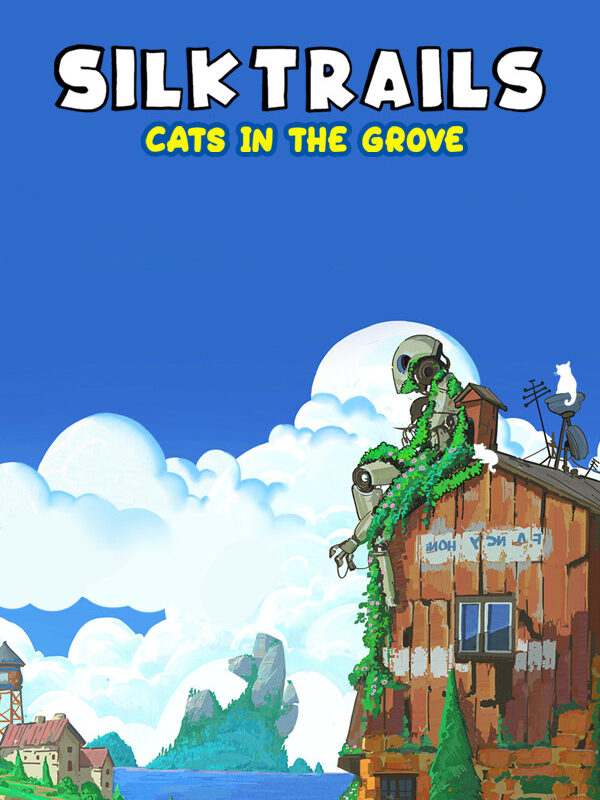 Silktrails: Cats in the Grove cover