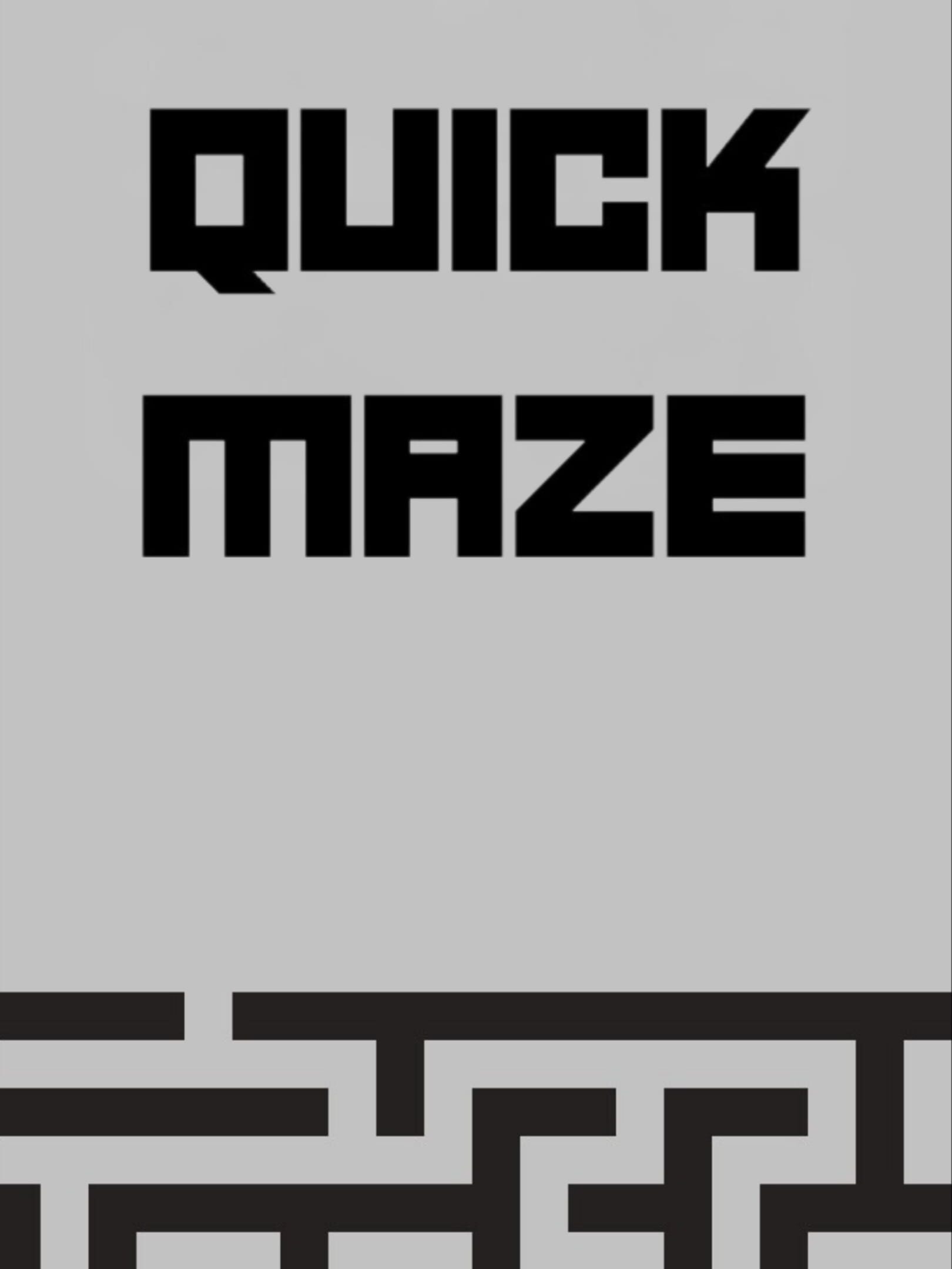 QuickMaze cover