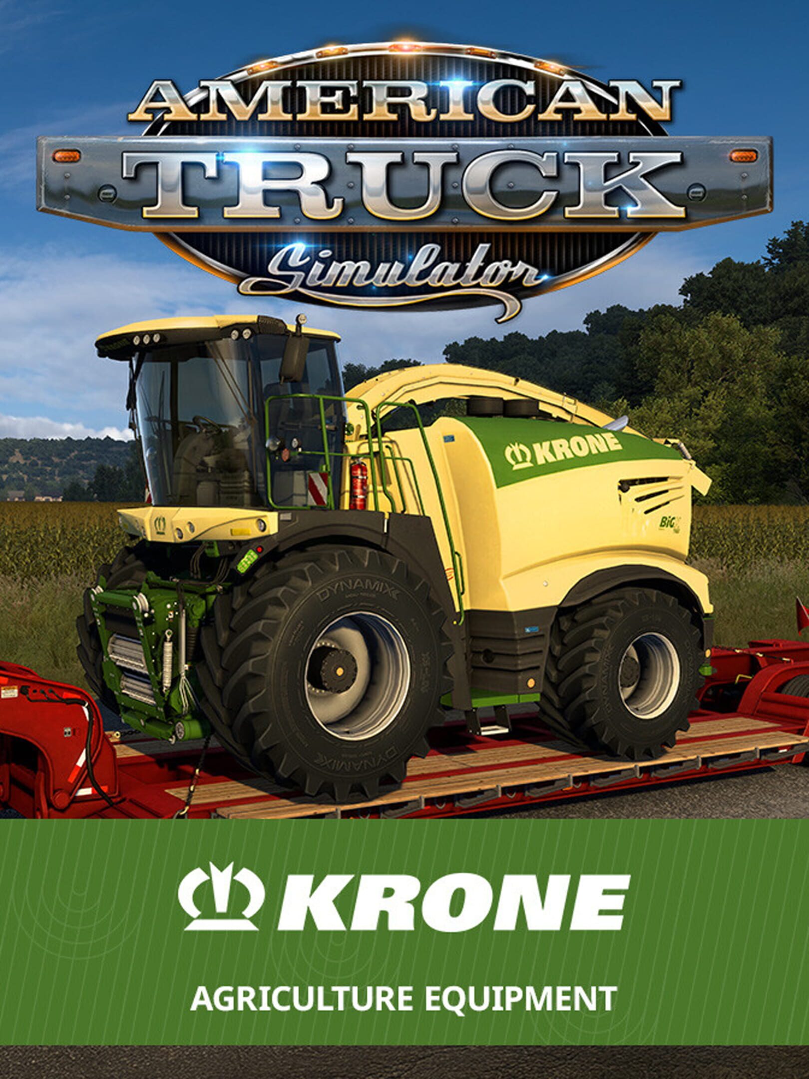 American Truck Simulator: KRONE Agriculture Equipment cover