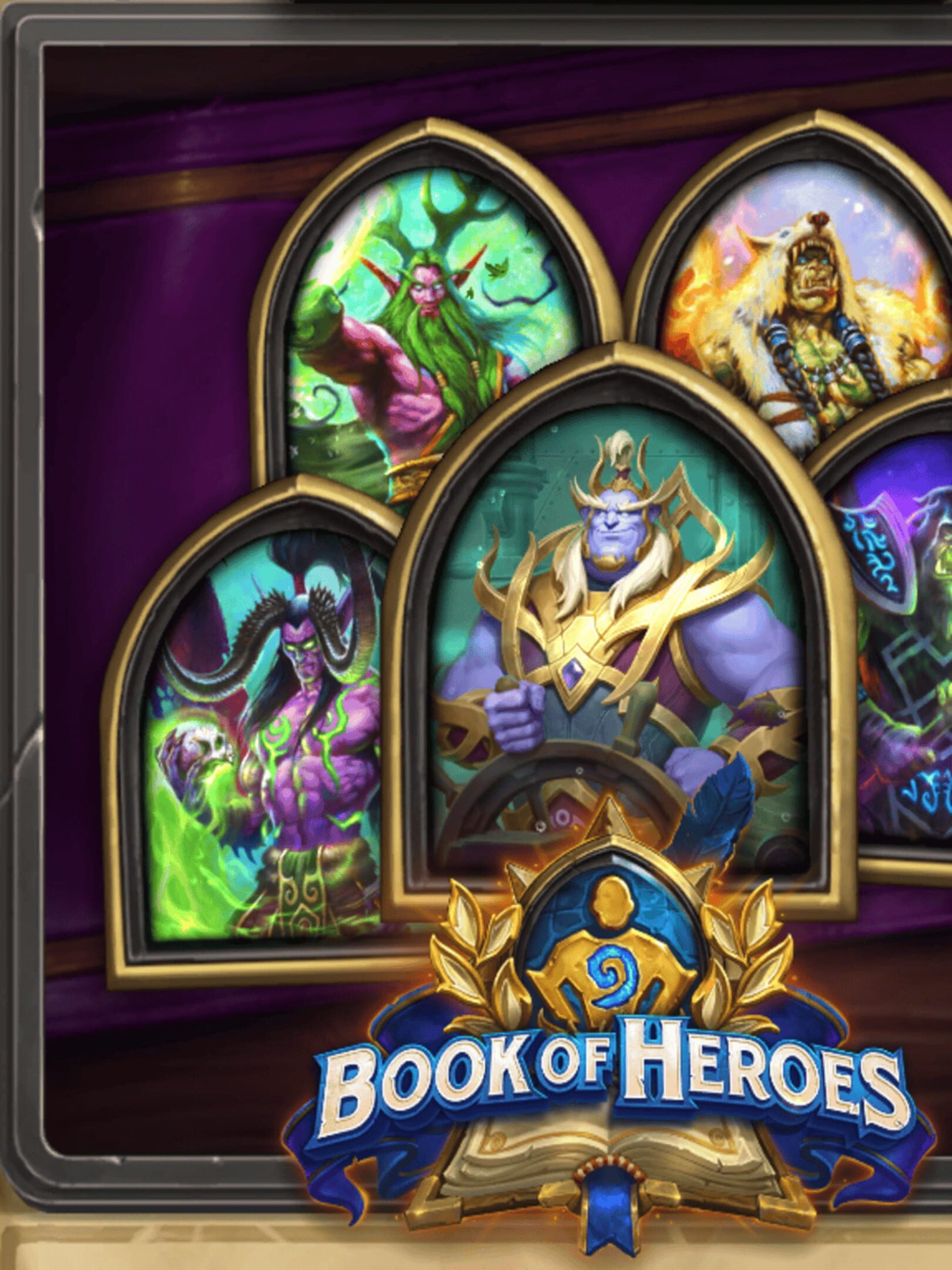 Hearthstone: Book of Heroes cover