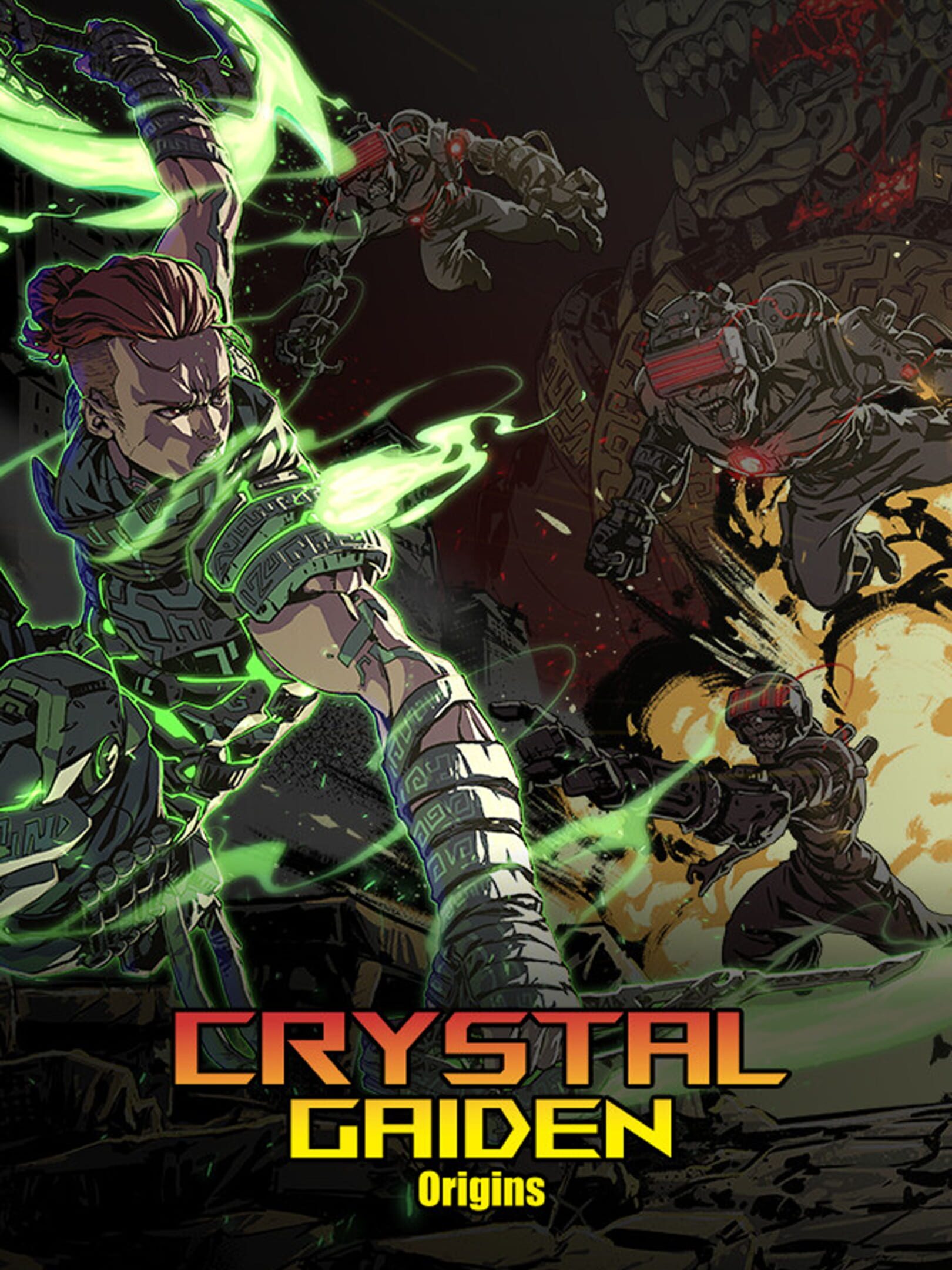 Crystal Gaiden Origins cover