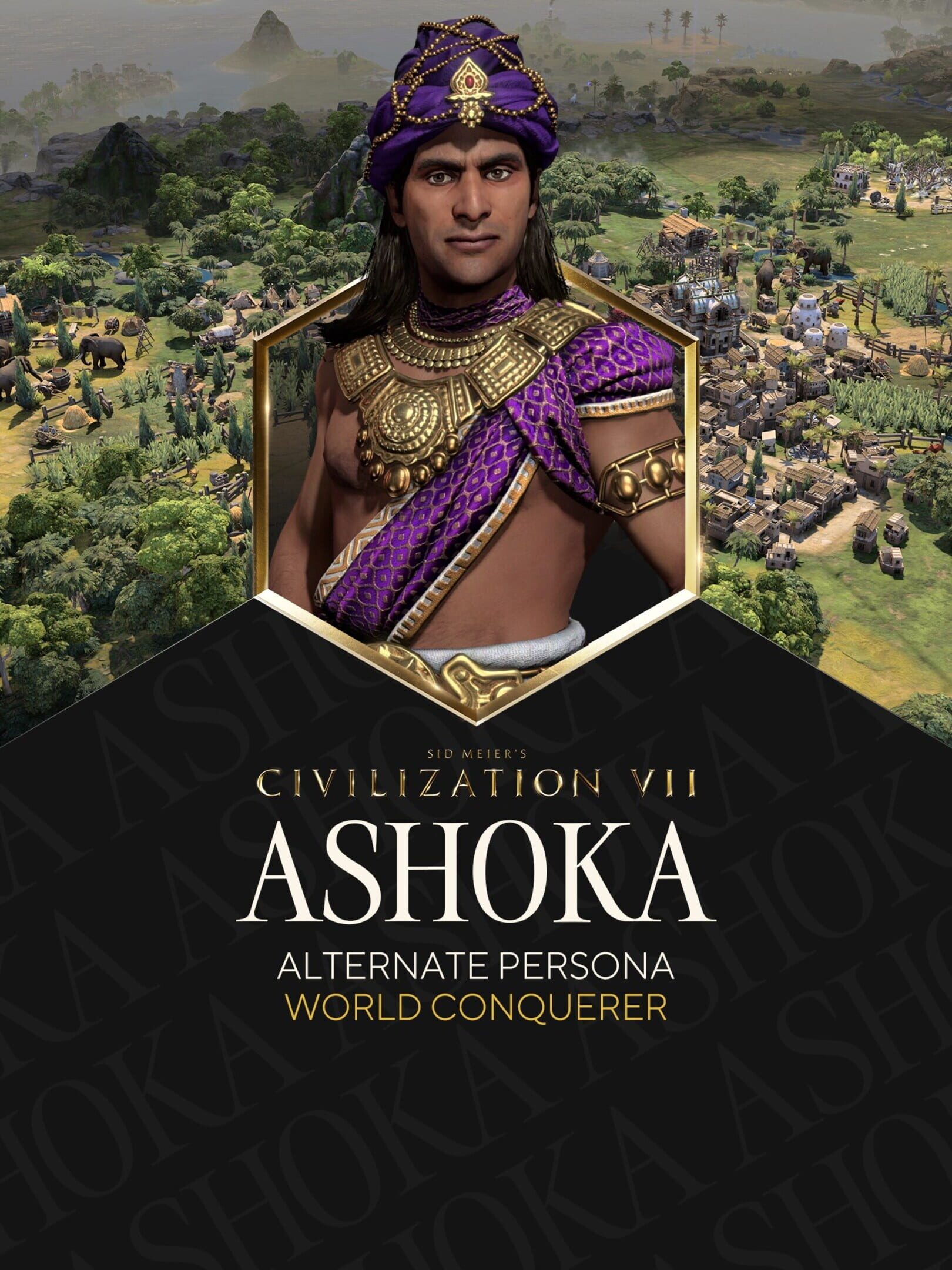 Sid Meier's Civilization VII: Ashoka (World Conqueror) Persona cover
