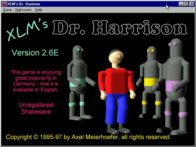 XLM's Dr. Harrison cover