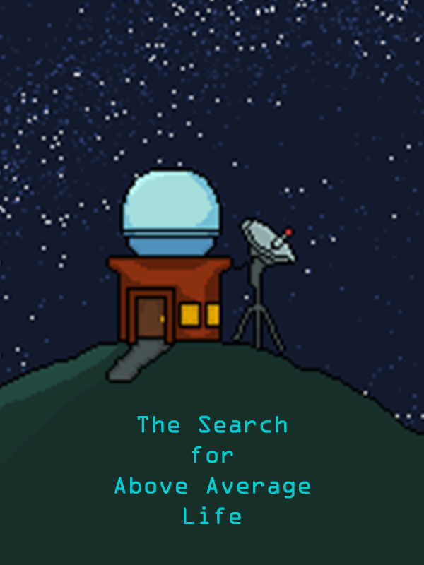 The Search For Above Average Life cover